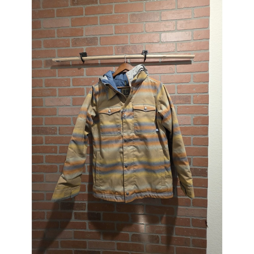 Burton Boys Uproar XL Jacket Boro Miked Plaid  DryRide‎ Durashell 2L, Multicolor
